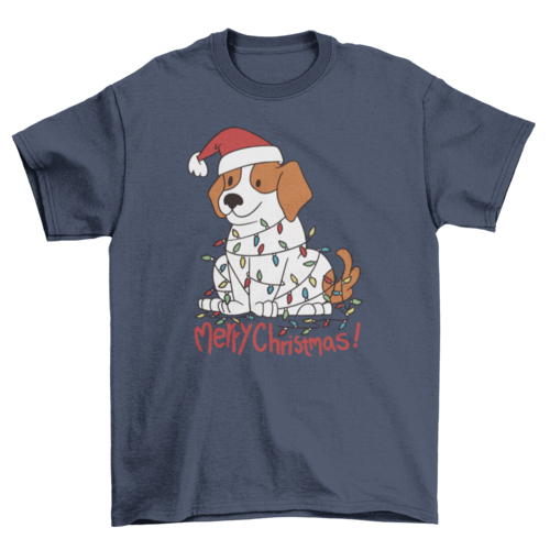 Christmas Beagle T-shirt