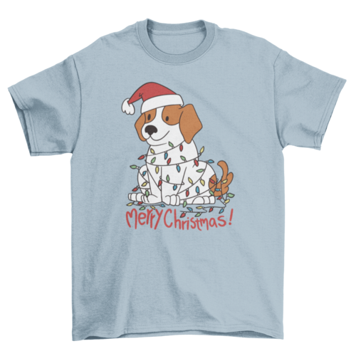 Christmas Beagle T-shirt