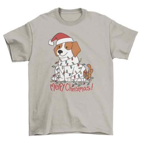 Christmas Beagle T-shirt