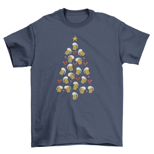 Beer Christmas Tree T-shirt