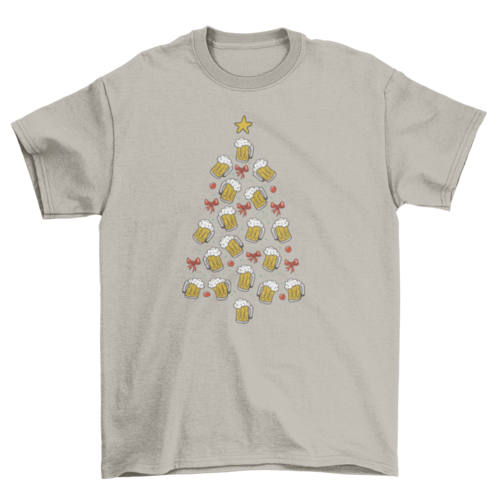 Beer Christmas Tree T-shirt