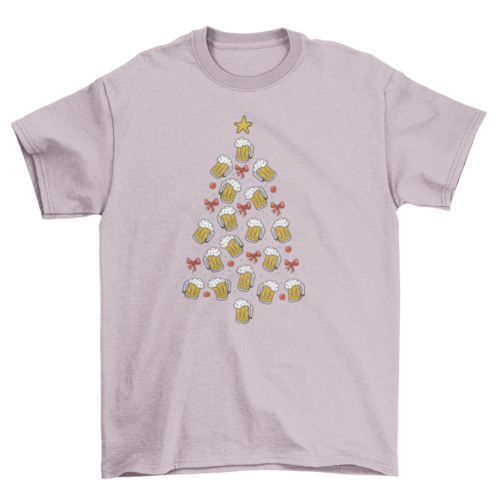 Beer Christmas Tree T-shirt