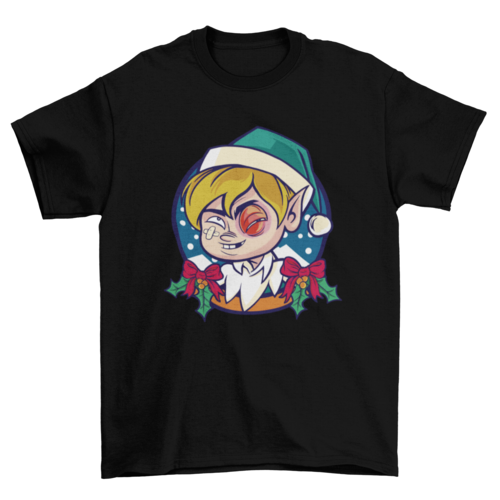 Mischievous Christmas Elf T-shirt
