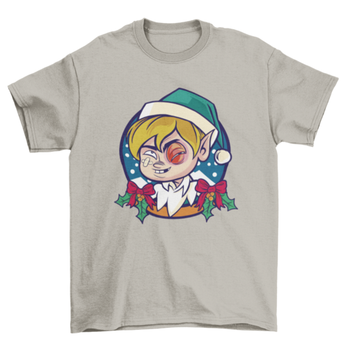 Mischievous Christmas Elf T-shirt