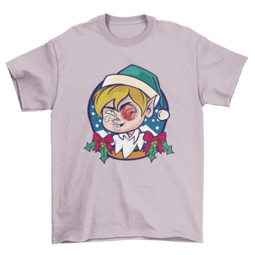Mischievous Christmas Elf T-shirt