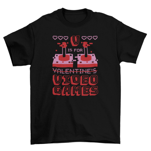 Valentine's Day Gaming T-shirt