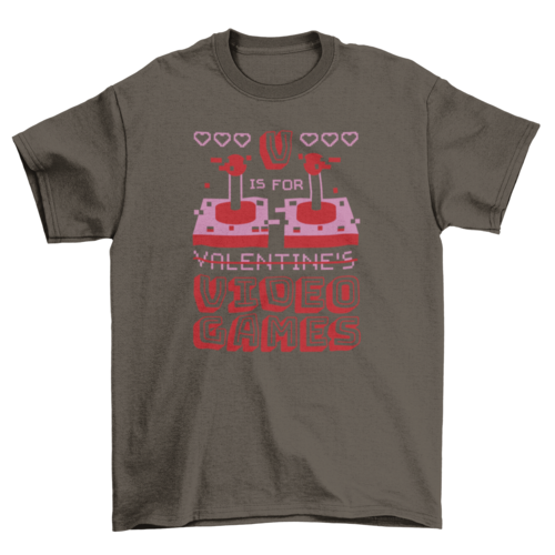 Valentine's Day Gaming T-shirt