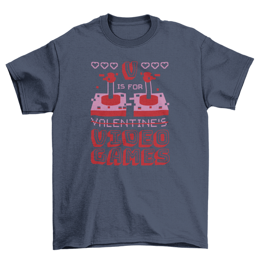 Valentine's Day Gaming T-shirt