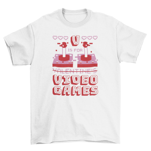 Valentine's Day Gaming T-shirt