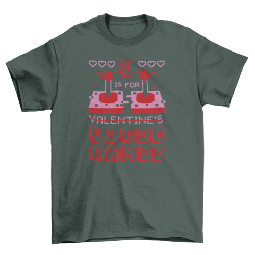Valentine's Day Gaming T-shirt