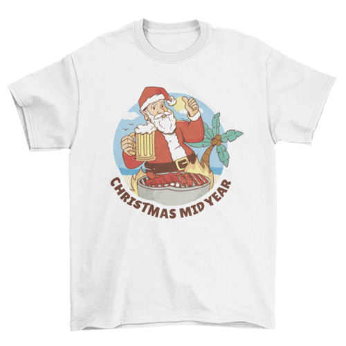 Drinking Santa Tee