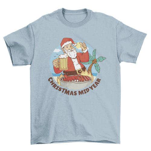 Drinking Santa Tee