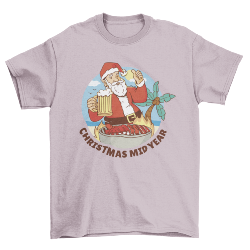 Drinking Santa Tee