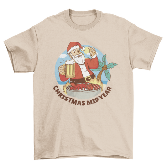 Drinking Santa Tee