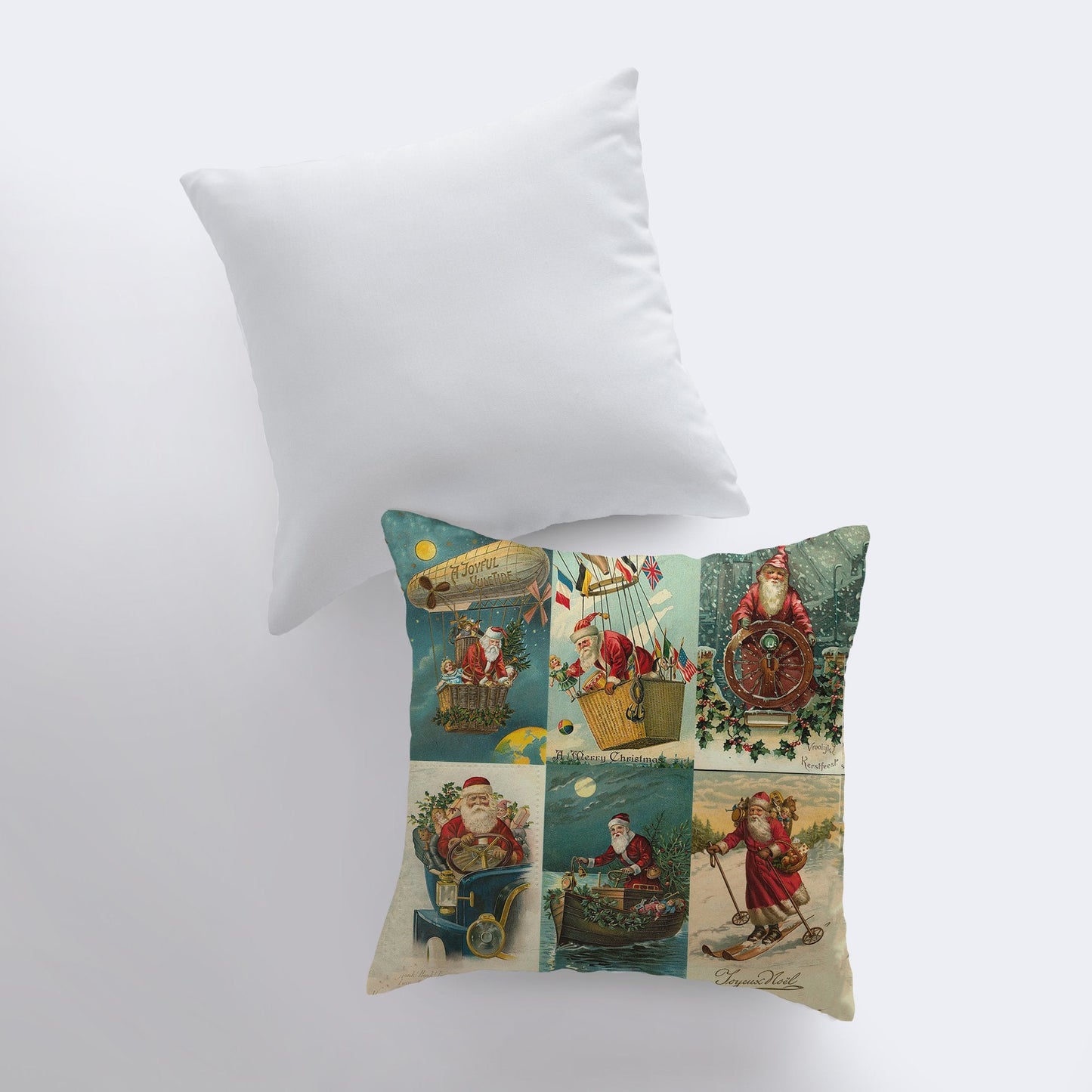 Merry Christmas Throw Pillow Cover