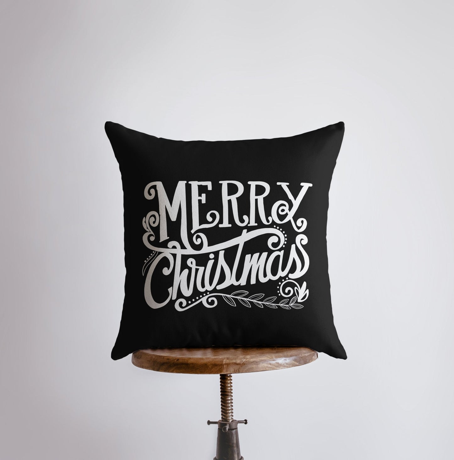 Merry Christmas Throw Pillow Cover