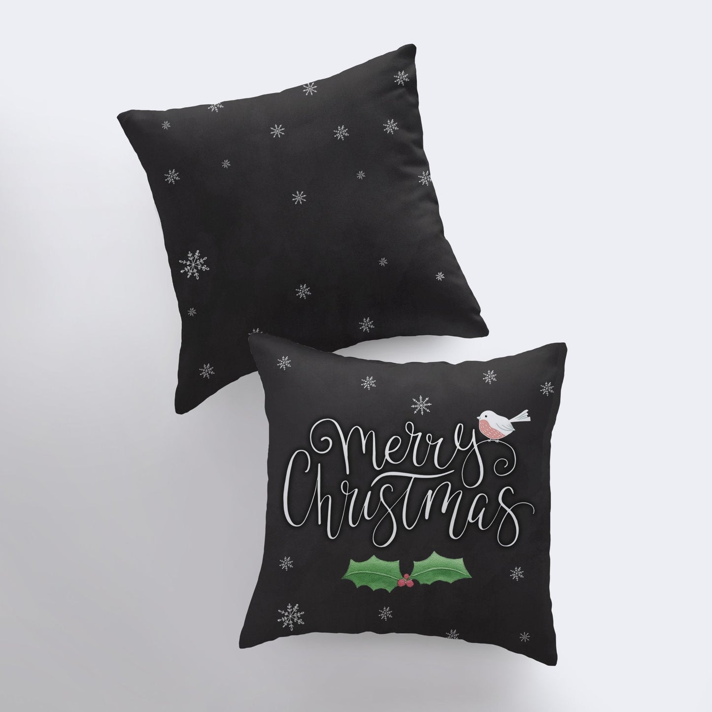 Merry Christmas Throw Pillow Cover