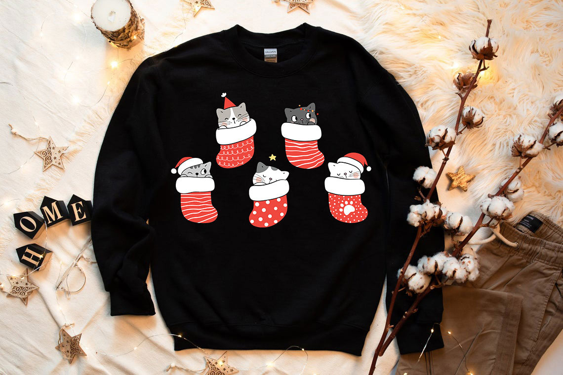 Cute Kittens Christmas Sweater