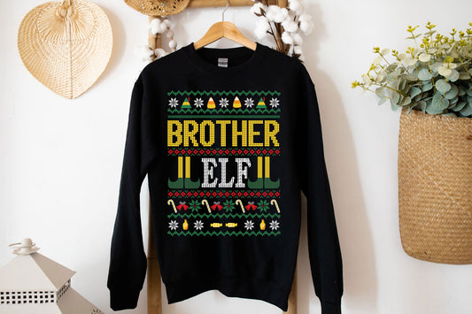 Brother Elf Ugly Christmas Sweater