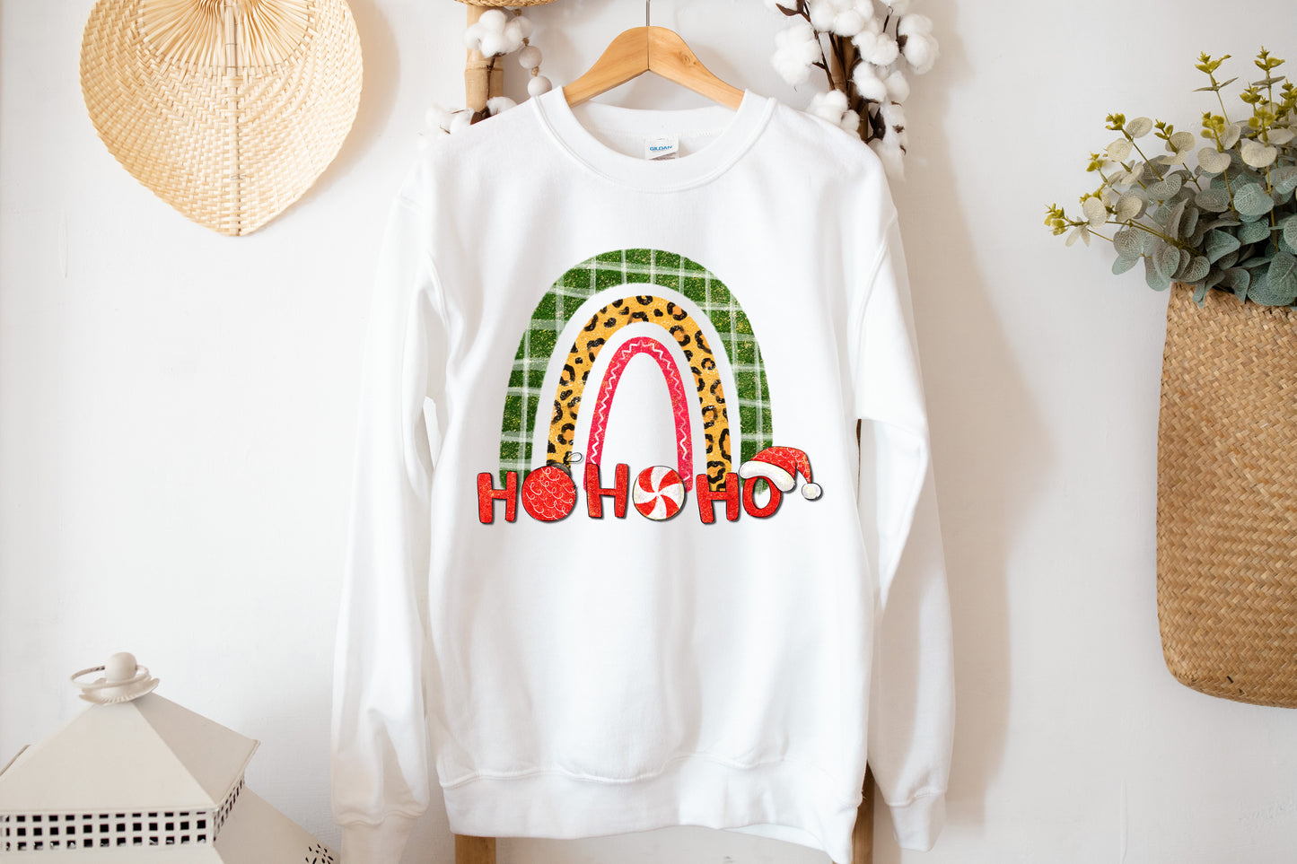 "HO HO HO" Christmas Sweater