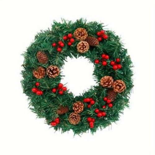Artificial 24 Inch Prelit LED Christmas Wreath
