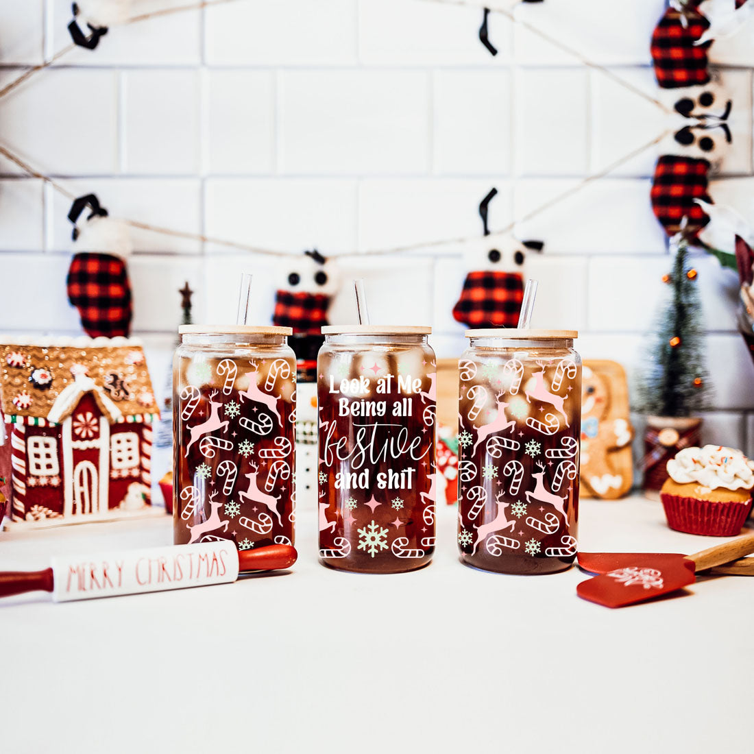 Being Festive 17oz Tumbler