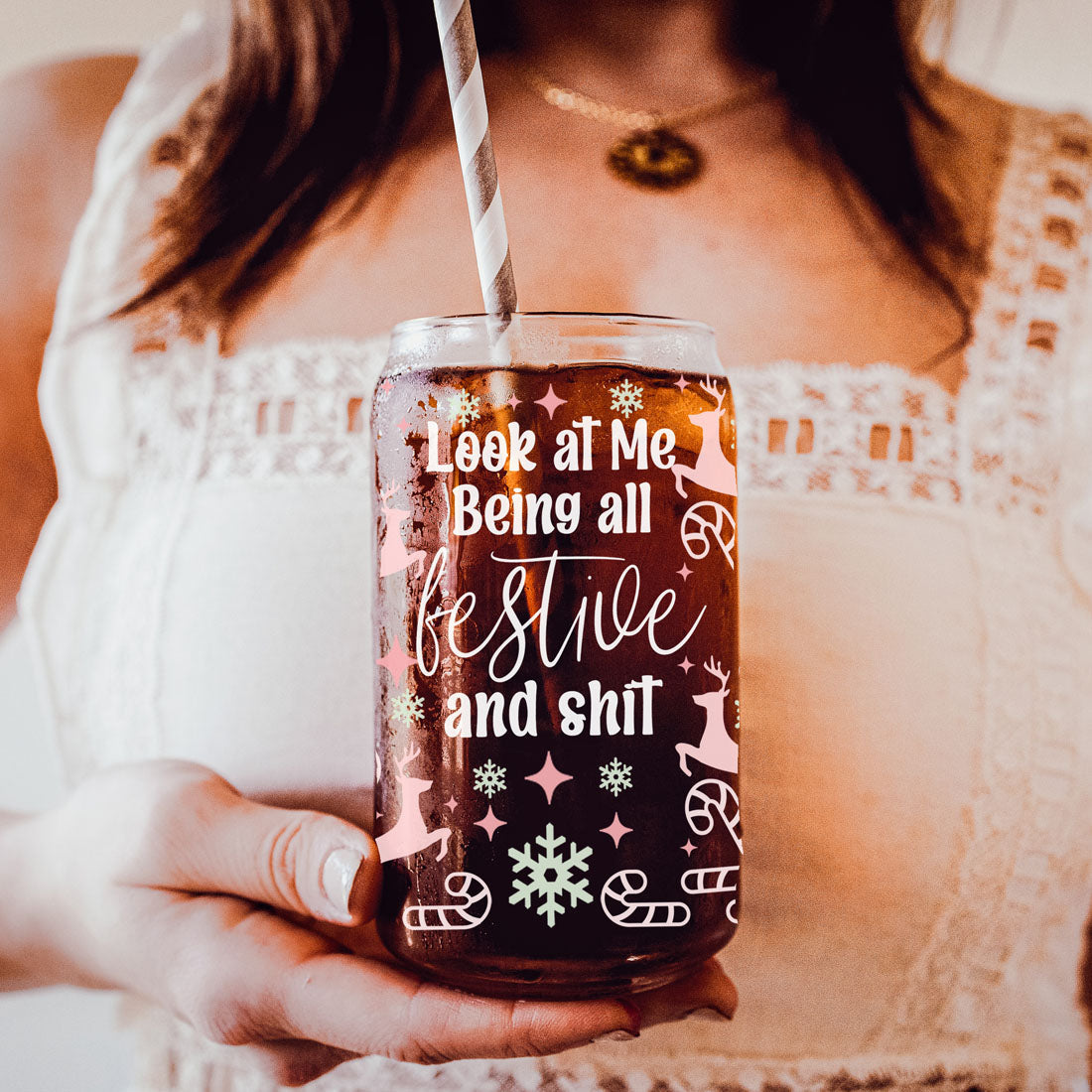 Being Festive 17oz Tumbler