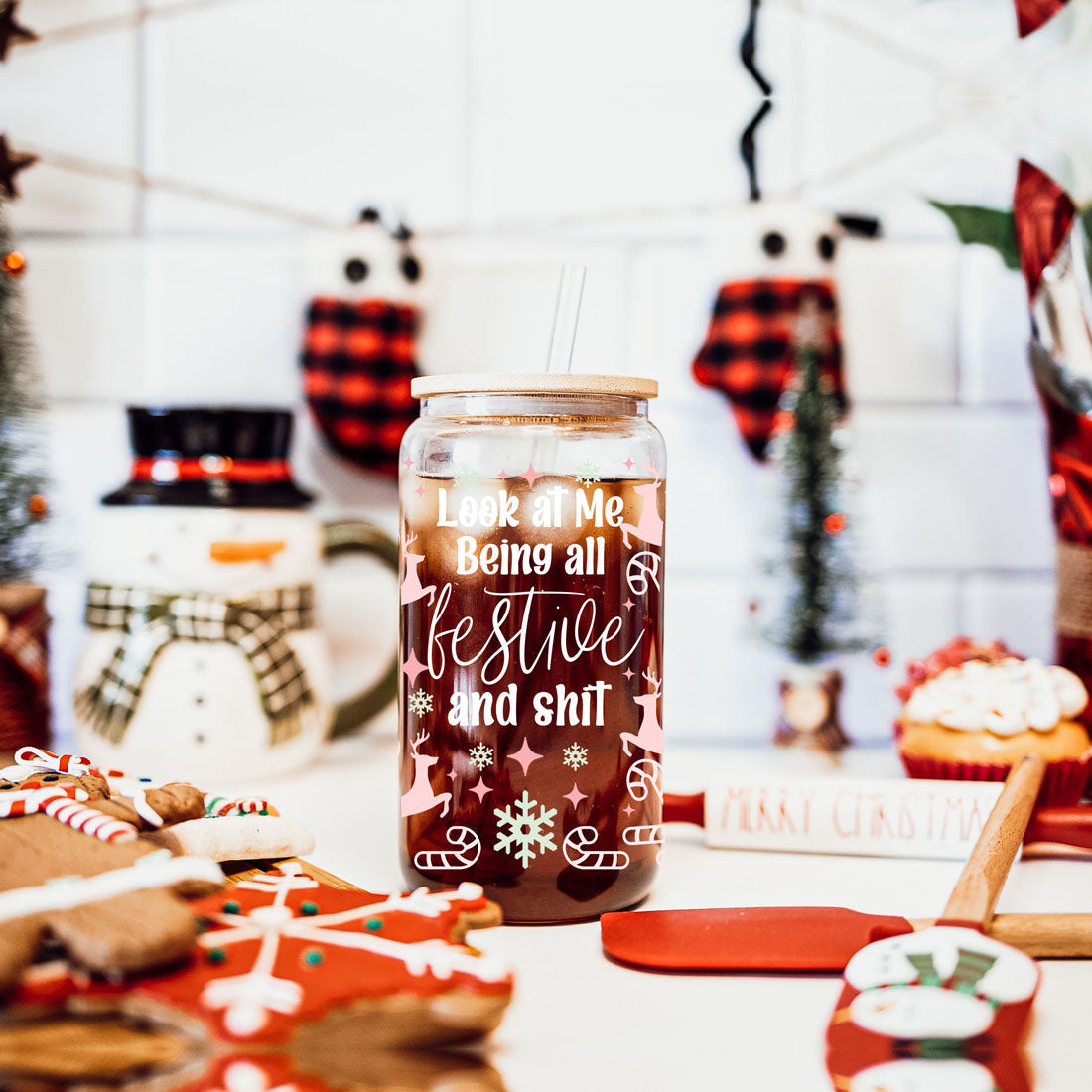 Being Festive 17oz Tumbler