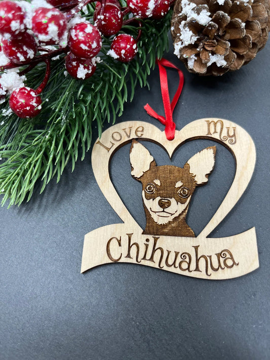 Chihuahua ornament