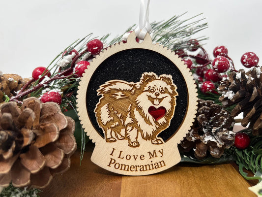 Pomeranian Ornament