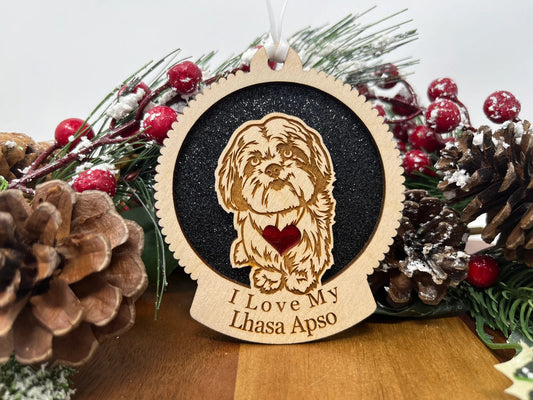 Lhasa Apso Ornament