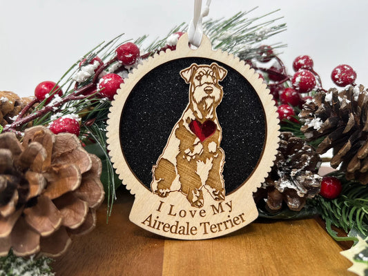 Airedale Terrier Ornament