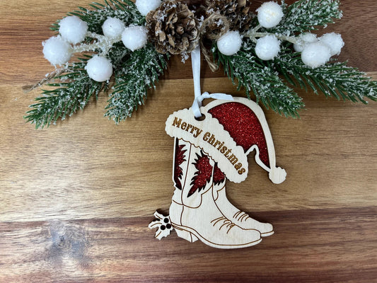 Cowboy Boots Ornament