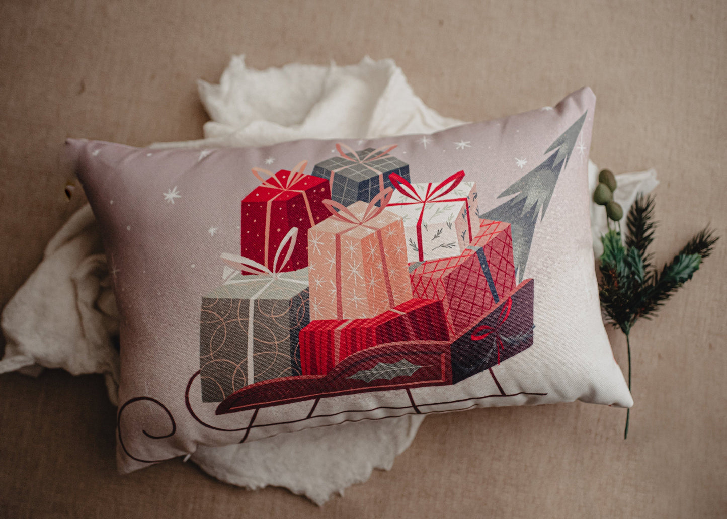 Gift Throw Pillow Cover