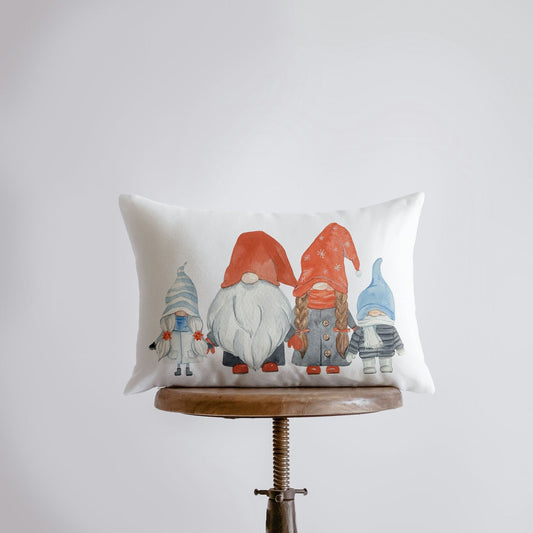 Christmas Gnome Throw Pillow Cover