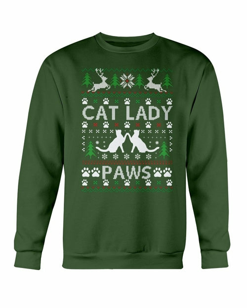 Cat Lady Christmas Sweater