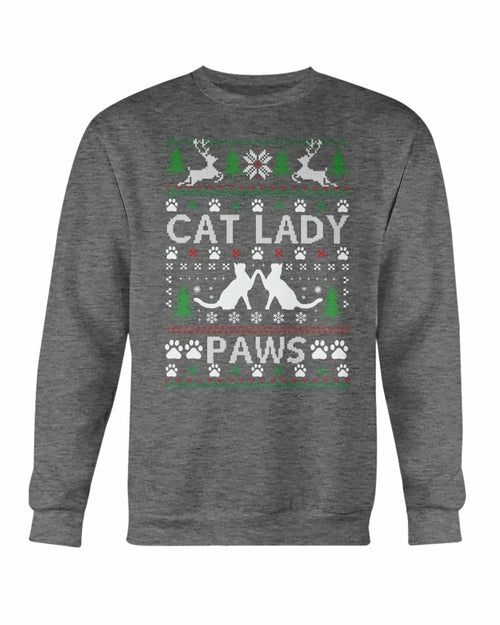 Cat Lady Christmas Sweater