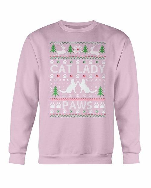 Cat Lady Christmas Sweater