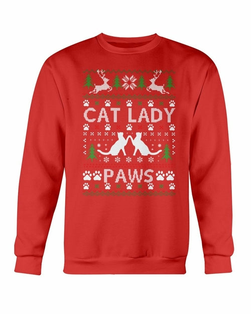 Cat Lady Christmas Sweater