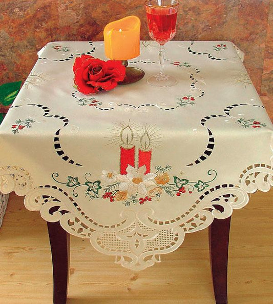 Red Collection Christmas Tablecloth